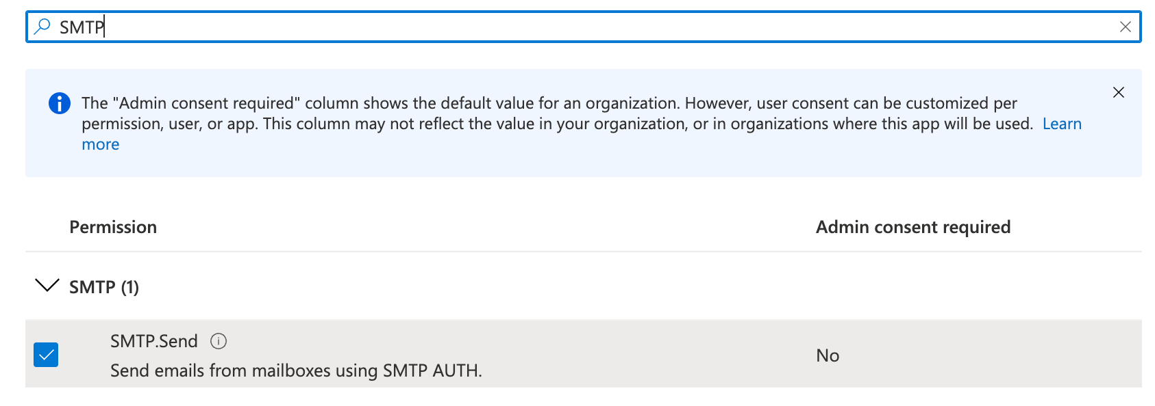 Setting up OAuth2 with Outlook