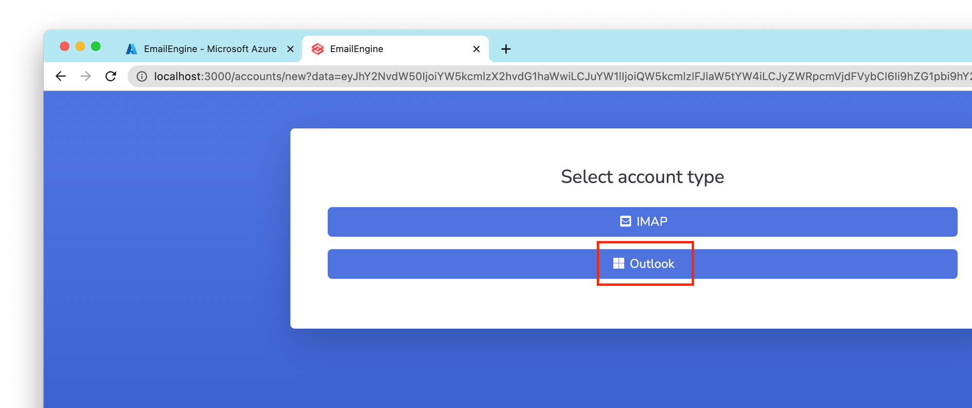 Setting up Outlook OAuth2 for EmailEngine