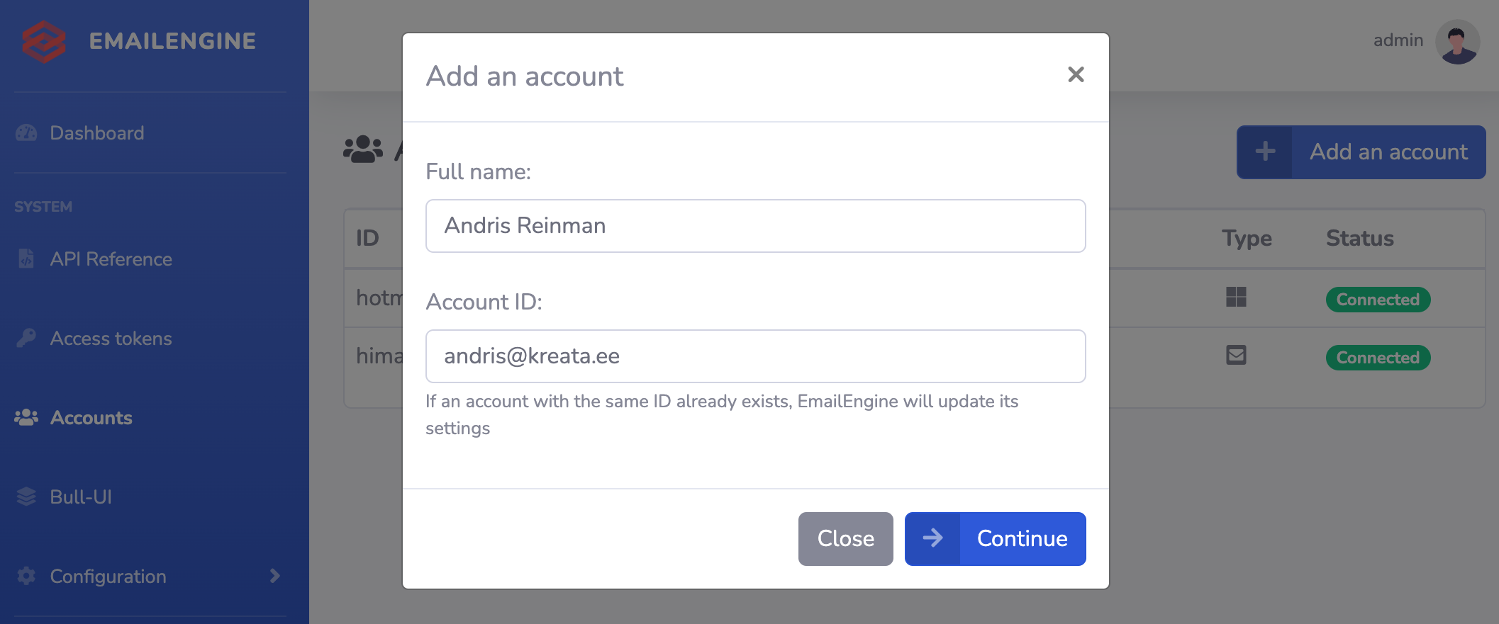 Setting up Gmail OAuth2