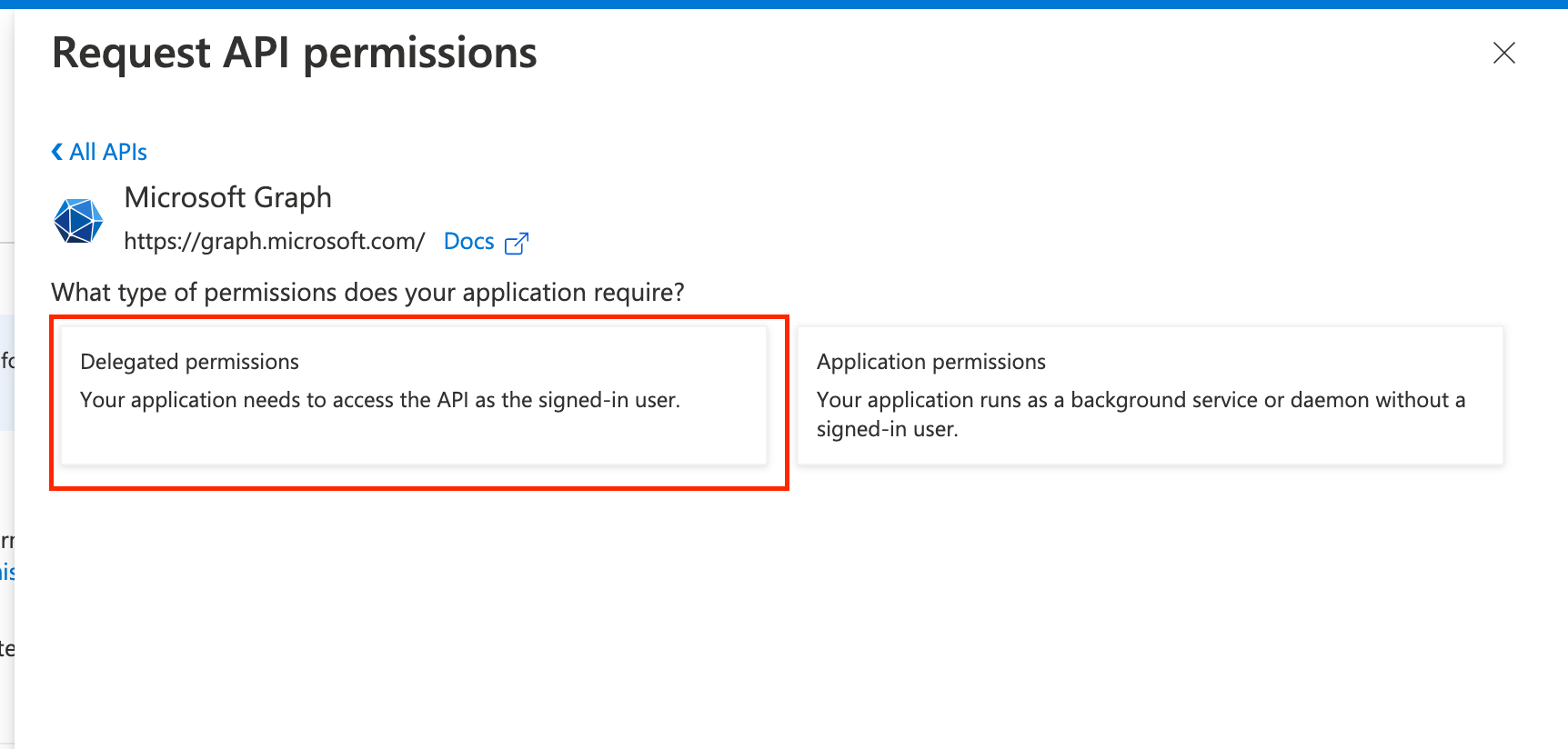 Setting up OAuth2 with Outlook