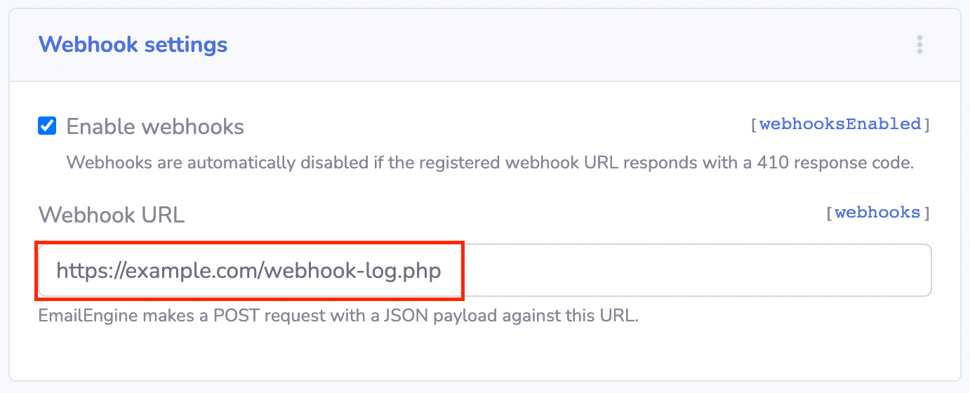 Why is the script still sending the request to the webhook when