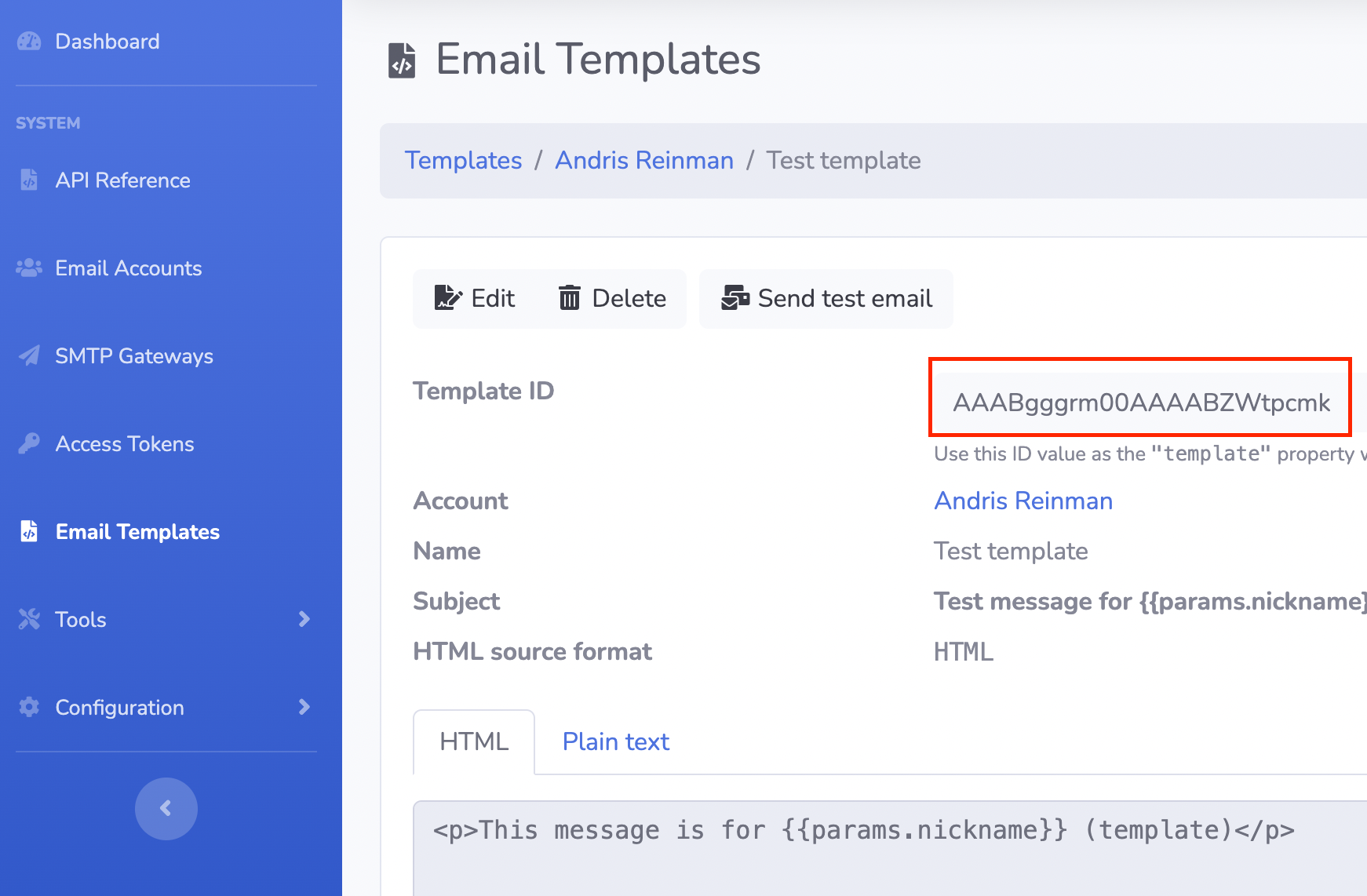 Mail merge with EmailEngine