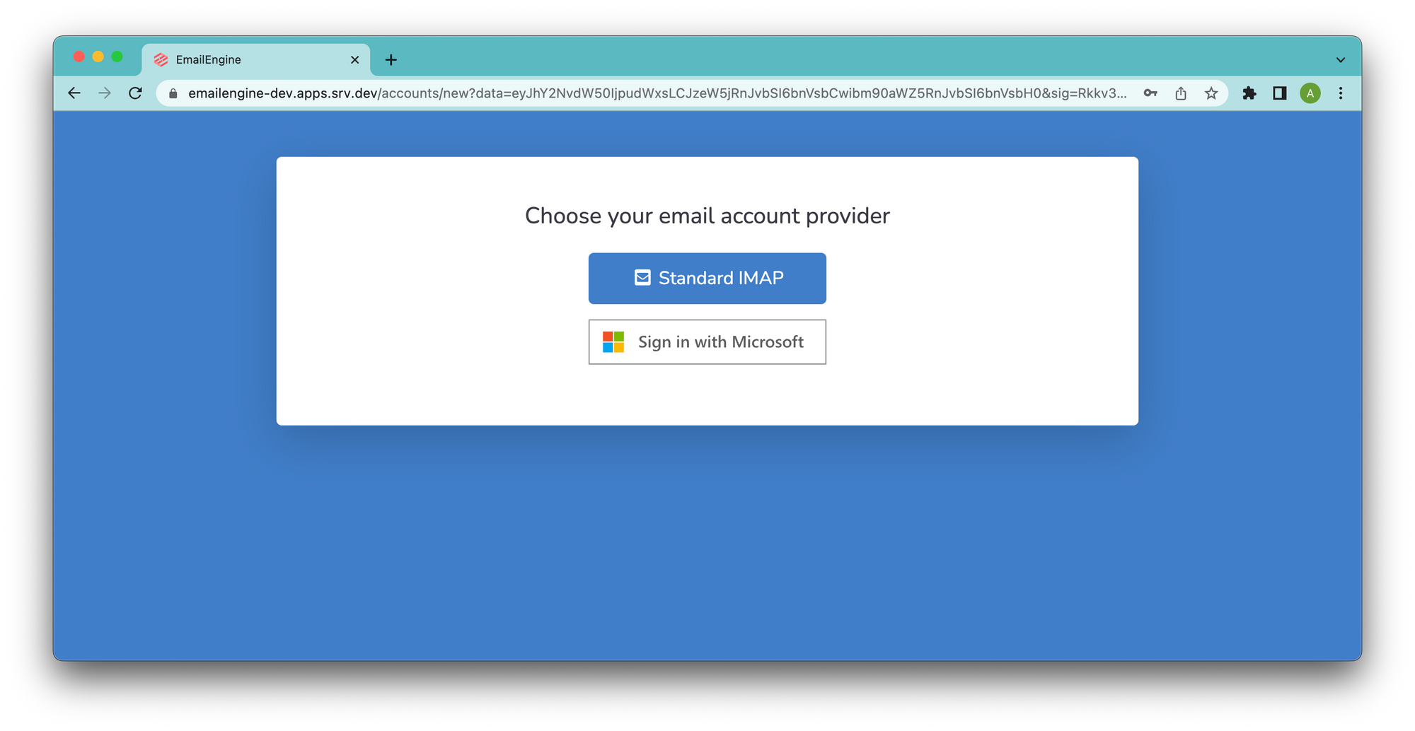 Setting up OAuth2 with Outlook